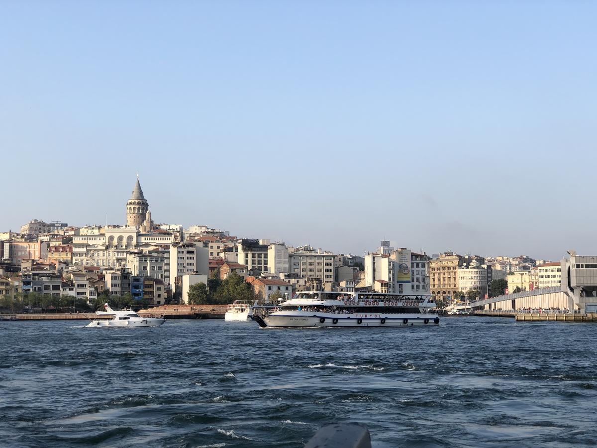 Galata Bridge Apart Istanbul Bagian luar foto